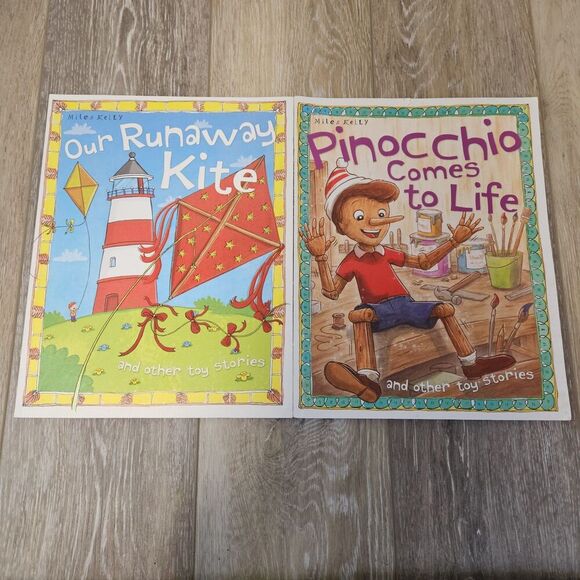 Miles Kelly Childrens Story Books Raggedy Anne, Pinocchio Paperback Books Lot 6 - Picture 6 of 13
